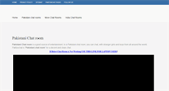 Desktop Screenshot of pakfunchat.com